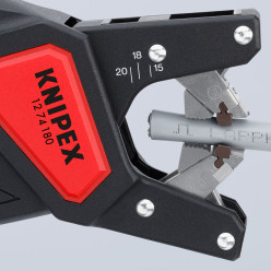 Автоматичний інструмент для видалення ізоляції з круглих кабелів KNIPEX 12 74 180 SB