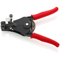 Инструмент для удаления изоляции с фасонными ножами Knipex, 180 мм 12 21 180