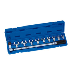 Ключ динамометрический индустриальный  под насадки 14*18mm 60-340Нм набор 11 предметов 