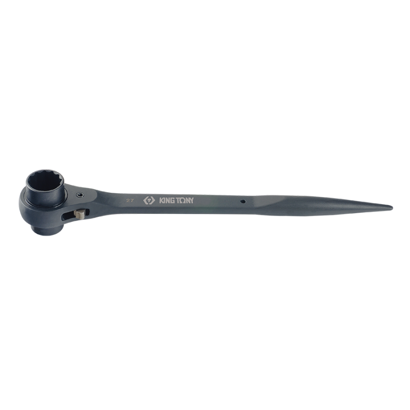 Ключ трещоточный силовой с двойной головкой 32*36mm(BLACK)