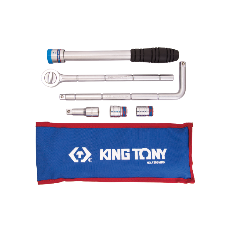 Ключи с храповым механизмом King Tony 4306MRN 17,19 мм