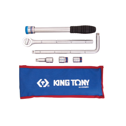 Ключи с храповым механизмом King Tony 4306MRN 17,19 мм