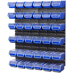 Лоток сортировочный с крышкой, размеры 170 x 240 x 126 Ergobox 3 plus blue 