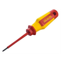 Отвёртка Pro Comfort VDE PZ 1 x 100мм с изоляцией, IRWIN