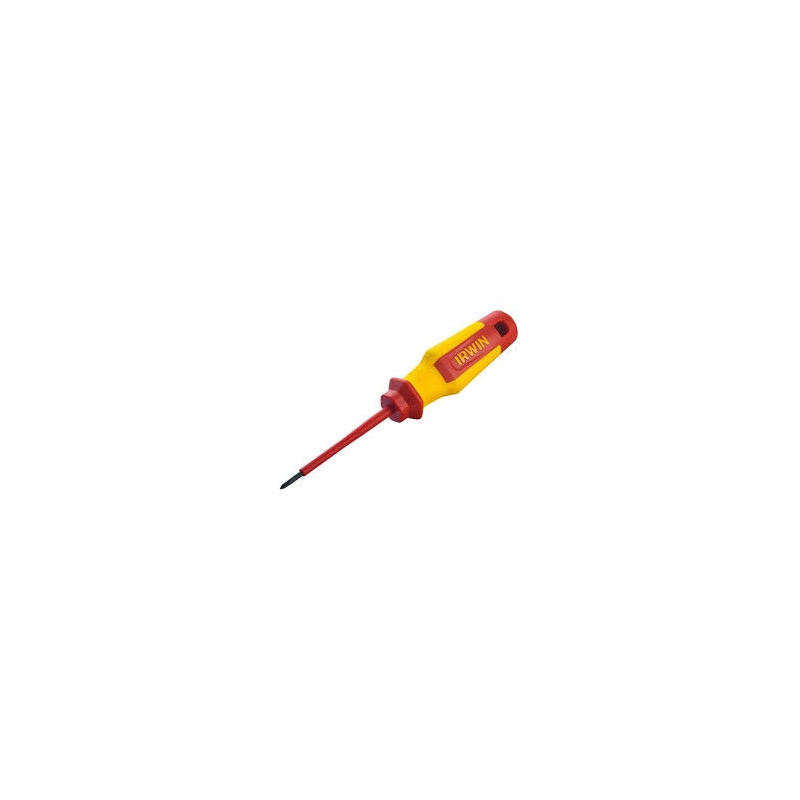 Отвёртка Pro Comfort VDE PZ 1 x 100мм с изоляцией, IRWIN