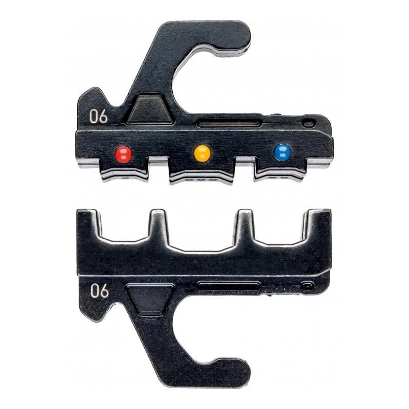 Матрицы сменные 0,5 — 6,0 мм.кв. подходят только для KNIPEX MultiCrimp® 97 33 02, 97 33 01