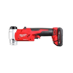Пробойник аккумуляторный для отверстий FORCE LOGIC™ MILWAUKEE M18 HKP-201CA (ЗУ+2акк.Х2Ач+насадки)