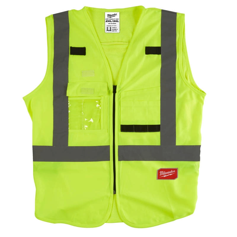 Жилет сигнальный желтый MILWAUKEE 2XL/3XL