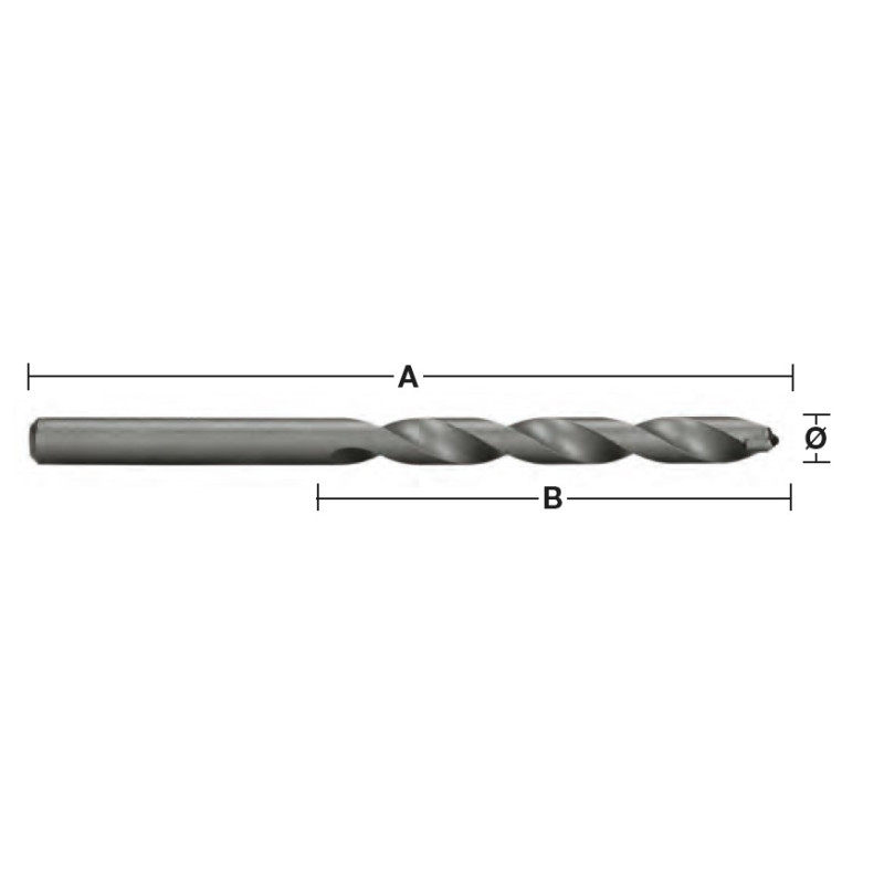 Сверло по бетону 10x110 мм (1 шт) (замена для 4932363644)