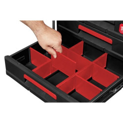 Ящик для инструмента с 3-мя выдвижными отсеками MILWAUKEE PACKOUT DRAWER BOX 4932472130