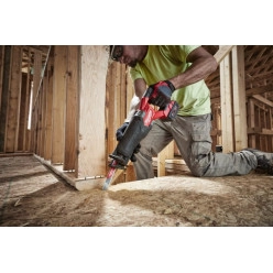 Пила сабельная аккумуляторная бесщёточная MILWAUKEE M18 FSZ-0X (каркас+HDкейс)