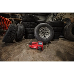 Компрессор воздушный аккумуляторный бесщеточный MILWAUKEE M18 BI-0 (каркас)