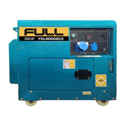 Генератор дизельный Full FDL9000SC3 (6,8 кВт / 8,5 kVa)  220/400 V