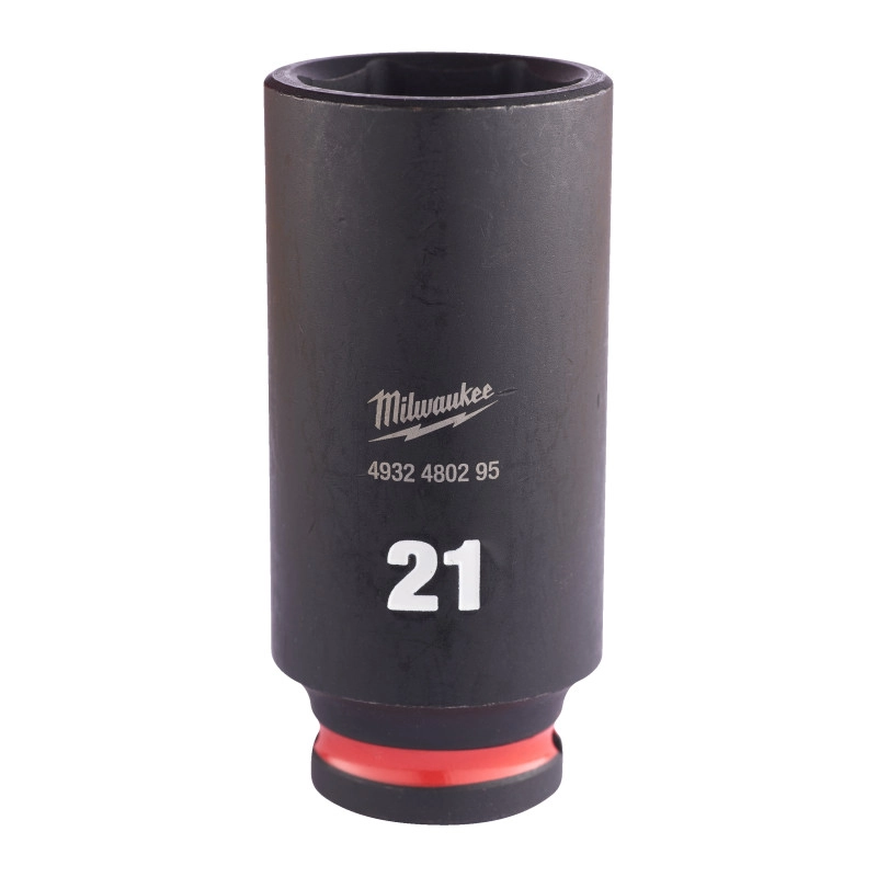 Головка ударная ShW 3/8'' SKT MILWAUKEE, удлиненная, 21мм
