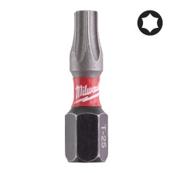 Бита SHOCKWAVE MILWAUKEE, TX25, 25мм, (2шт)