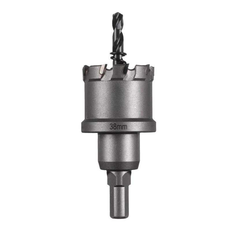 Цельная коронка Holesaw TCT MILWAUKEE для стали/нержавеющей стали, Ø38мм