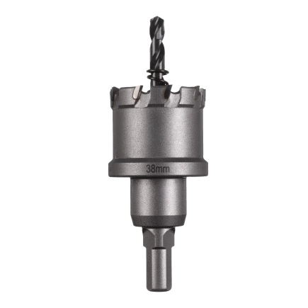 Цельная коронка Holesaw TCT MILWAUKEE для стали/нержавеющей стали, Ø38мм