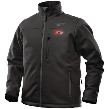Куртка c электроподогревом премиальная M12 HJ BL4-0 (L)  черная MILWAUKEE