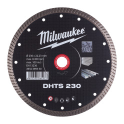 Алмазный диск DHTS 230 для керамогранит, плитка, металл MILWAUKEE