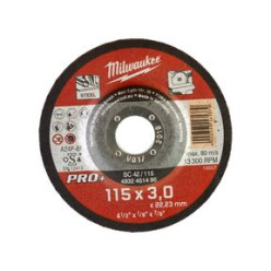 Отрезной диск SCS 42/115х3 PRO+ (1 шт) MILWAUKEE
