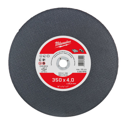 Отрезной диск по мультиматериалам ССS41/350x4x25,4мм (1 шт)