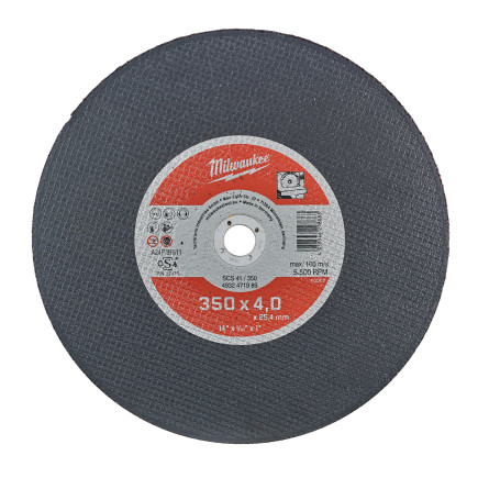 Отрезной диск SCS 41/350х4,0 PRO+ (1 шт) MILWAUKEE