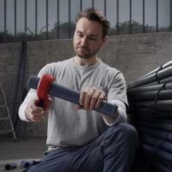 Труборез KNIPEX DP 50 для канализационних ПВХ труб 32/40/ 50мм, 90 23 01 BK