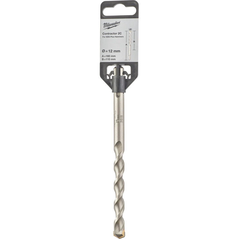 Бур SDS-PLUS Contractor MILWAUKEE Ø12x160мм