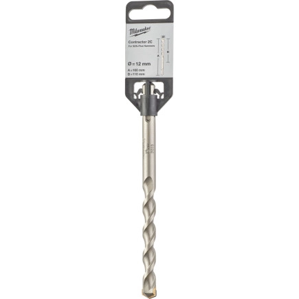 Бур SDS-PLUS Contractor MILWAUKEE Ø12x160мм Бур SDS-PLUS Contractor MILWAUKEE Ø12x160мм