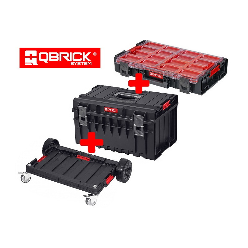 Ящик для инструментов QBRICK SYSTEM ONE (PLATFORM+350BASIC+ORGANIZER XL)
