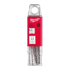 Сверло по металлу HSS-G MILWAUKEE, DIN340, Ø2,0x85х56мм, удлиненное, (10шт)