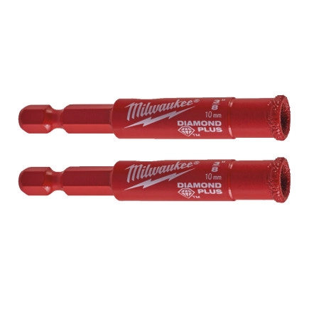 Алмазное корончатое сверло Diamond Plus Ø 8мм (2 шт) MILWAUKEE