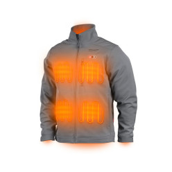 Куртка с подогревом размер "XXXL" M12 HJGREY5-201 MILWAUKEE +з/у +аккумулятор