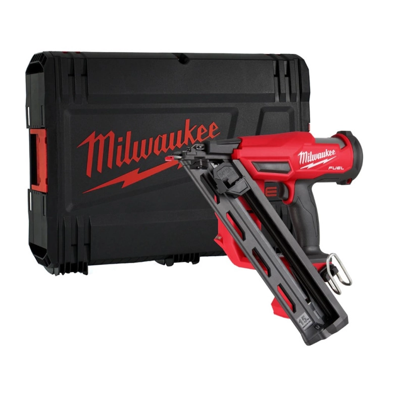 Пистолет гвоздезабивной аккумуляторный бесщёточный MILWAUKEE M18 FN15GA-0X (32-64мм)(каркас, HDкейс)