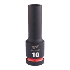 Головка ударная ShW 1/2'' SKT MILWAUKEE, удлиненная, 10мм
