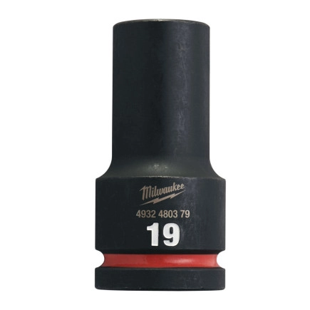 Головка ударная ShW 3/4'' SKT MILWAUKEE, удлиненная, 19мм
