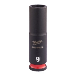 Головка ударная ShW 1/4'' SKT MILWAUKEE, удлиненная, 9мм