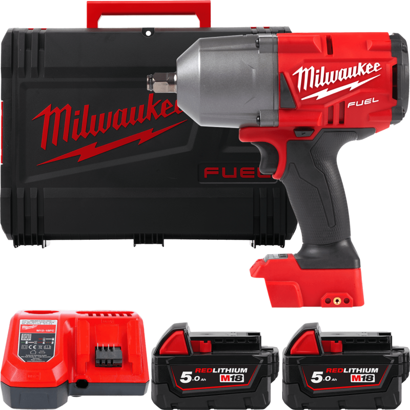 Гайковерт высокомоментный MILWAUKEE 1/2" (1898 Нм) с кольцом M18 FHIWF12-502X (2акб+ЗУ+кейс)