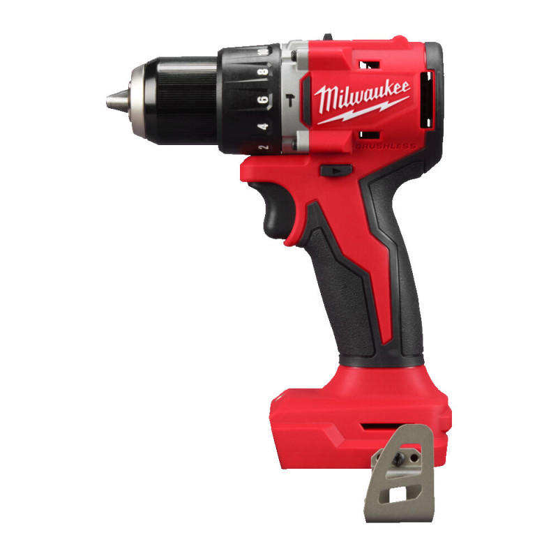 Дрель-шуруповёрт аккумуляторная бесщёточная ударная MILWAUKEE M18 BLPDRC-0 (60Нм) (каркас)