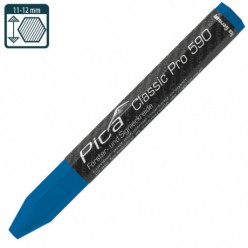 Промисловий маркер на восково-крейдовій основі Pica Classic PRO 590/41, синій