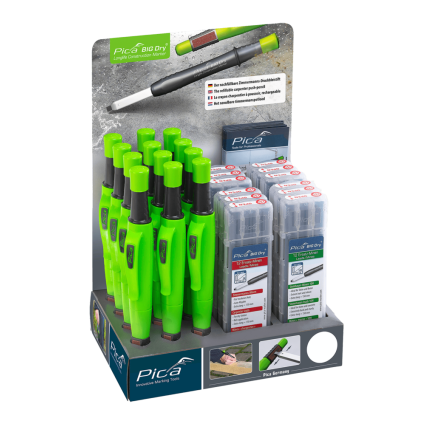 Набір олівців PICA BIG Dry з змінними грифелями (6030) 24 предмети