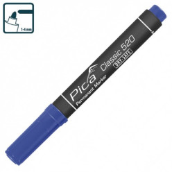 Маркер перманентний Pica Classic 520/41 Permanent Marker bullet tip, синій