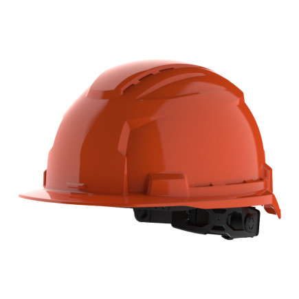 Каска защитная BOLT100  вентилируемая для промышленного альпинизма оранжевая MILWAUKEE