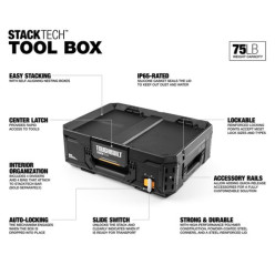Ящик для инструментов TOUGHBUILT Tool Box StackTech TB-B1-B-30
