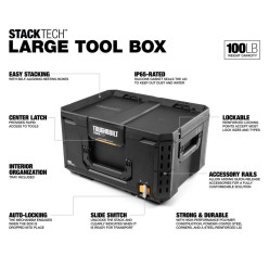 Ящик для инструментов TOUGHBUILT StackTech Large Tool Box TB-B1-B-50