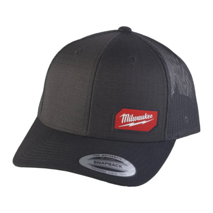 Бейсболка Snapback MILWAUKEE, чорна, ONE-SIZE