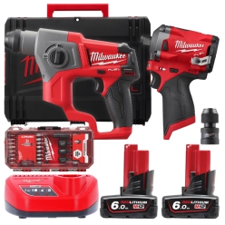 Набор из 2х инструментов аккумуляторных бесщеточных MILWAUKEE M12 FPP2BP-602X
