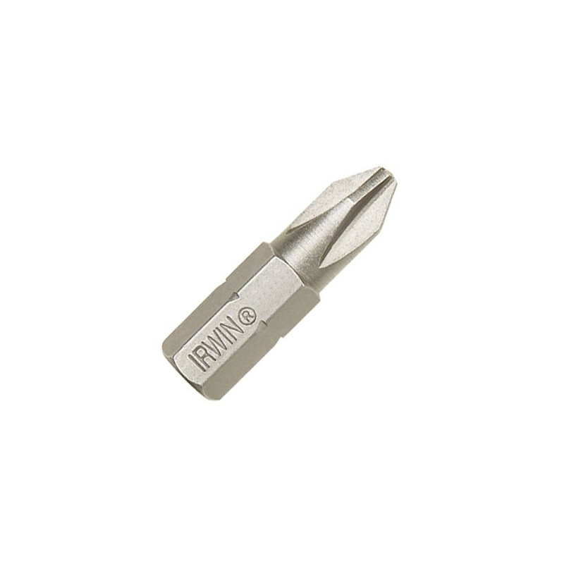 Бита Pozidriv INSERT BIT 1/4"/25мм PZ1 10шт, IRWIN