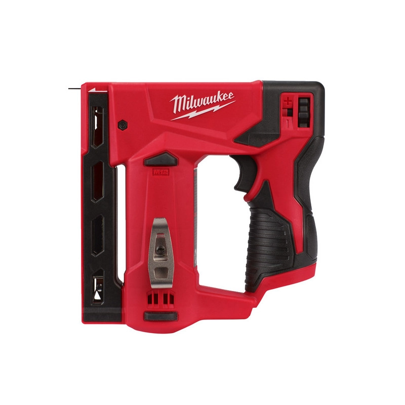 Степлер скобозабивной аккумуляторный MILWAUKEE M12 BST-0 (каркас)