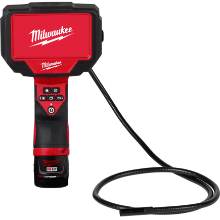 Аккумуляторная цифровая камера MILWAUKEE M12 360IC12-201C 1метр 